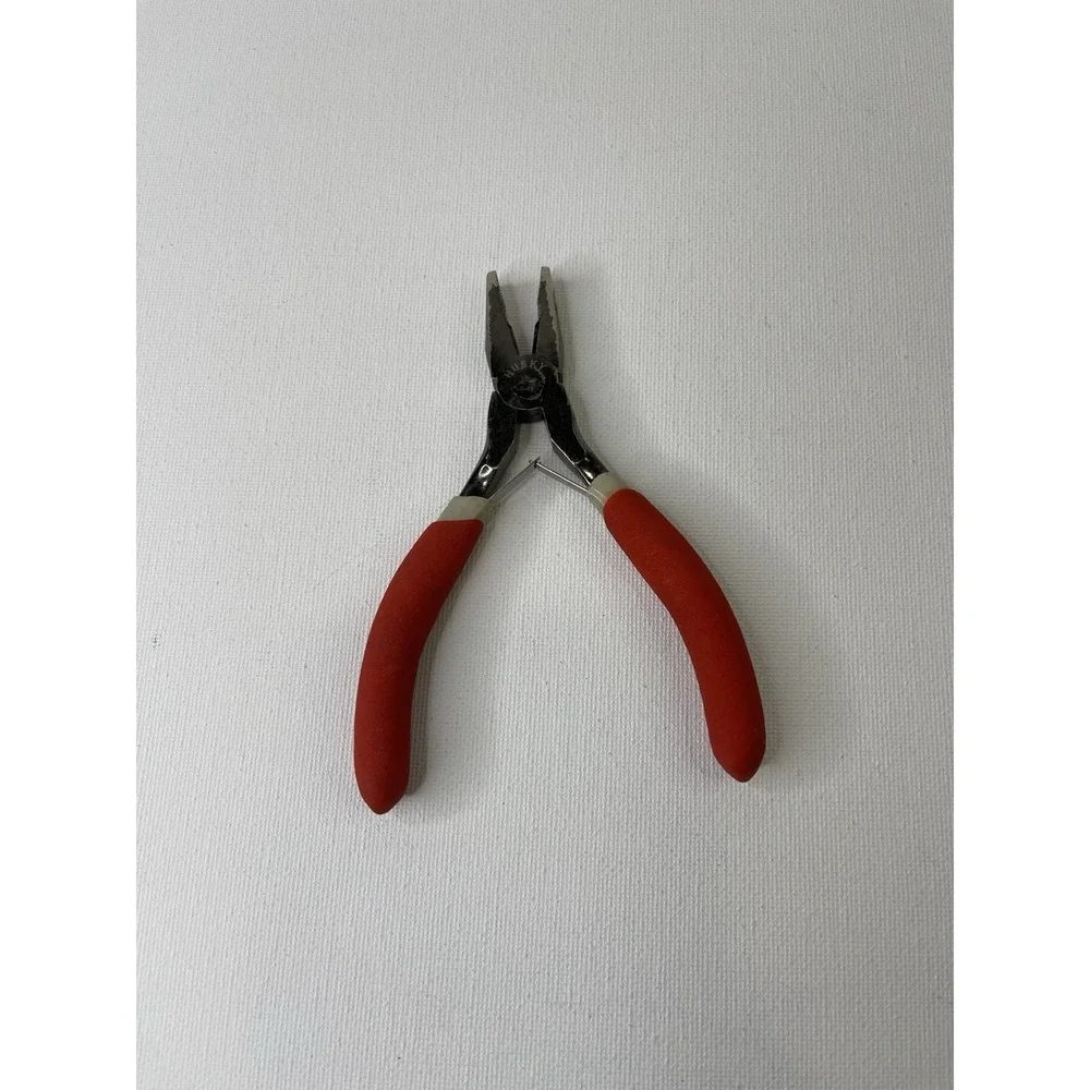 Husky Plier, Needle Nose, Long Tip, Serrated Jaw, 4